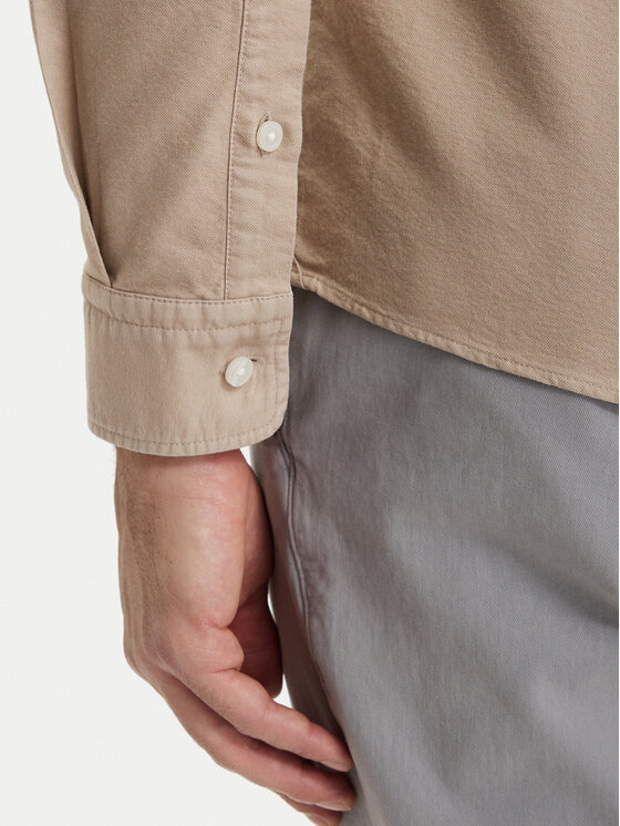 BOSS BOSS Риза H-Roan 50555920 Бежов Slim Fit