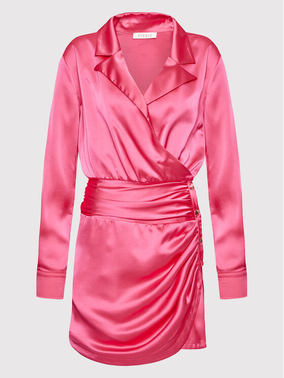 Please Please Rochie cocktail A1EEQU9000 Roz Regular Fit