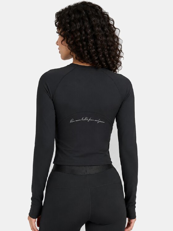 4F 4F T-Shirt 4FWAW26TFLOF595 Czarny Active Fit