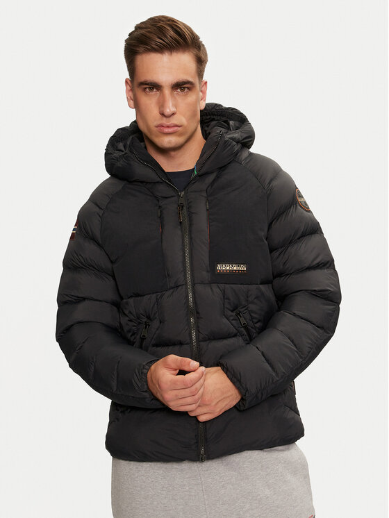 Napapijri Napapijri Zimné bundy Moesa NP0A4I1R Čierna Regular Fit