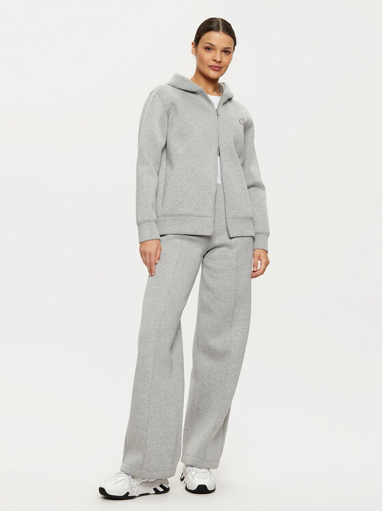 Calvin Klein Calvin Klein Mikina K20K208087 Šedá Relaxed Fit