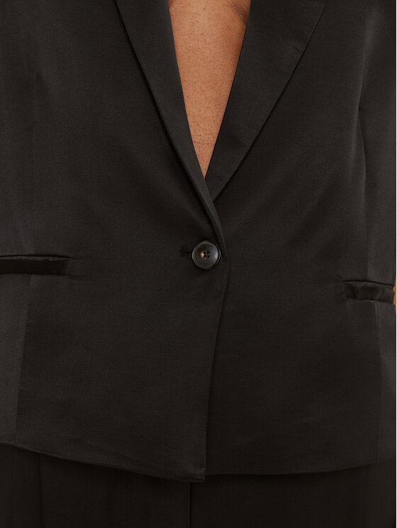 Herskind Herskind Weste Line Vest 4995985 Schwarz Regular Fit