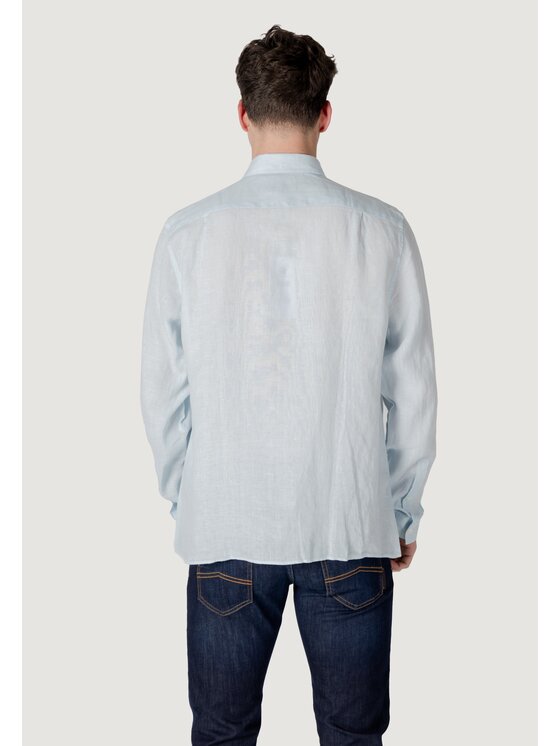 Lacoste Lacoste Camicia CH5692-00 Blu Long Fit