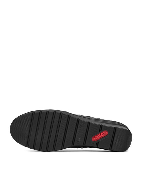 Rieker Rieker Halbschuhe L5358-00 Schwarz