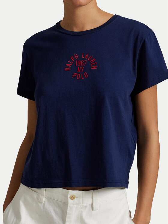 Polo Ralph Lauren Polo Ralph Lauren Póló 211965108001 Sötétkék Regular Fit