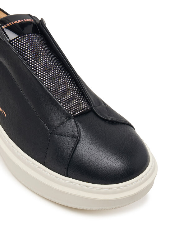 Alexander Smith Alexander Smith Снікерcи Wembley Slip-On ASBEWLW-1203 Чорний