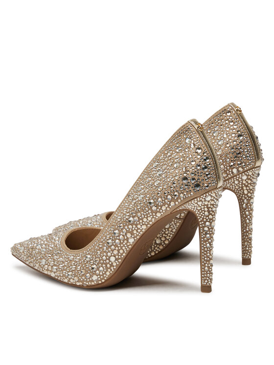 MICHAEL Michael Kors MICHAEL Michael Kors Szpilki Alina Flex High Pump 40R4HNHP2S Złoty