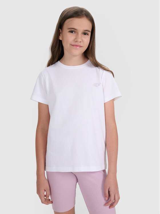 4F 4F T-Shirt 4FJRAW25TTSHU3157-91S Kolorowy Regular Fit