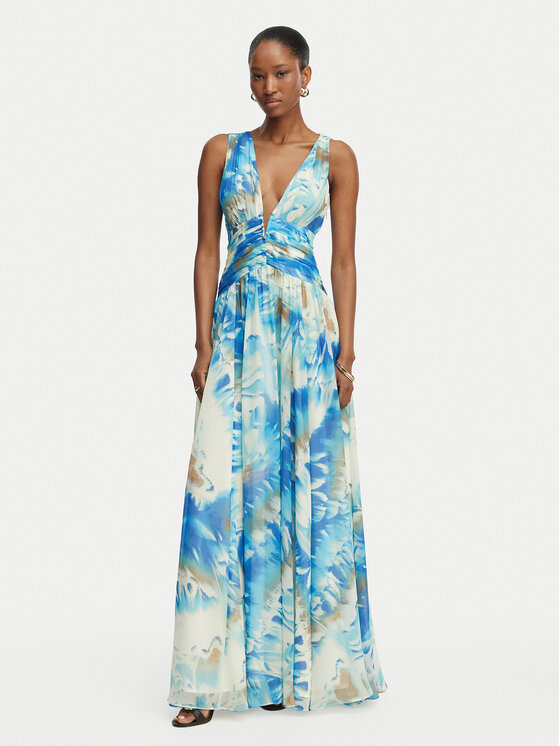 Marciano Guess Marciano Guess Cocktail obleka G6GK14 W1787 Pisana Regular Fit