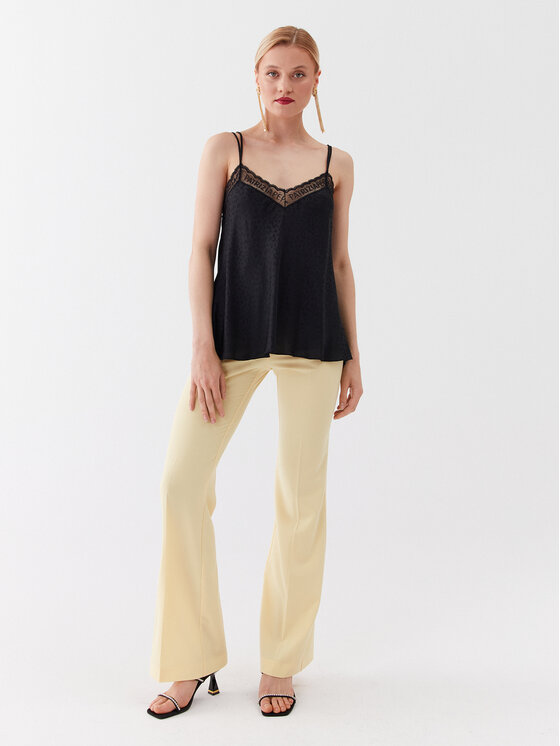 Patrizia Pepe Patrizia Pepe Top 2C1455/A260-K103 Nero Regular Fit