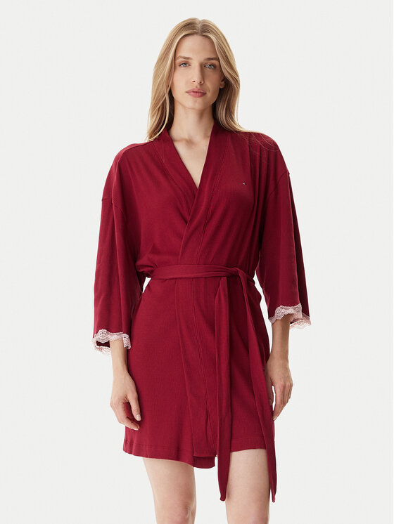 Tommy Hilfiger Tommy Hilfiger Ogrtač UW0UW06076 Crvena