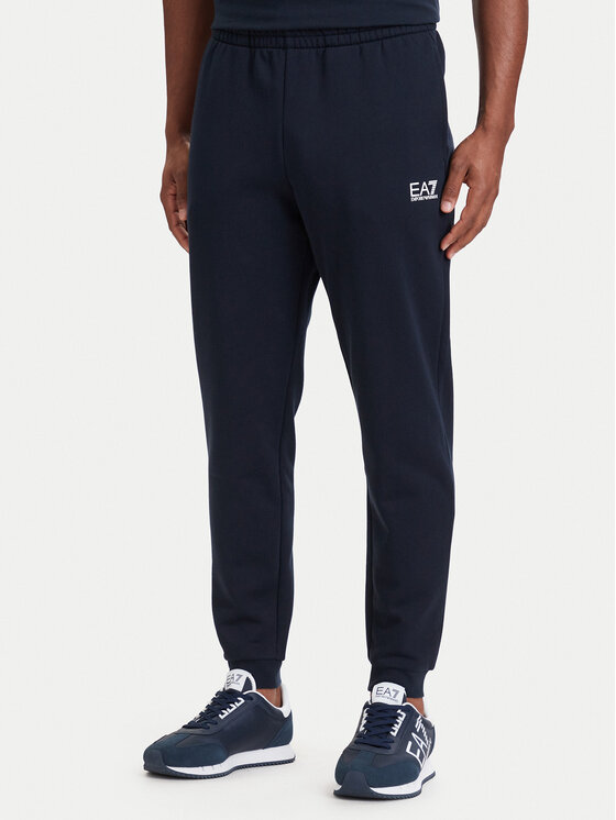 EA7 Emporio Armani Pantaloni trening 8NPP64 PJVTZ 1562 Bleumarin Regular Fit