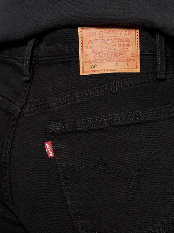 Levi's® Levi's® Džinsi 501® Original 36200-0085 Melns Cropped Fit