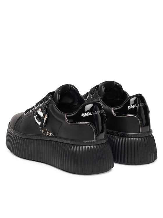 KARL LAGERFELD KARL LAGERFELD Laisvalaikio batai KL42376T Juoda