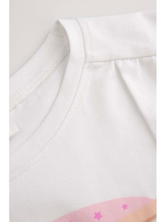 Coccodrillo Coccodrillo T-Shirt WC5143102RGK-001 Bílá Regular Fit