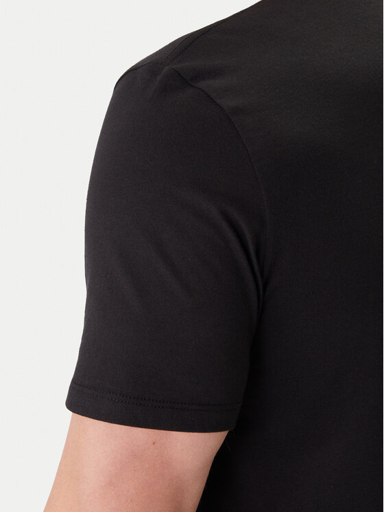 Calvin Klein Jeans Calvin Klein Jeans Tricou Word Circle Graphic LV14RE816G Negru Regular Fit
