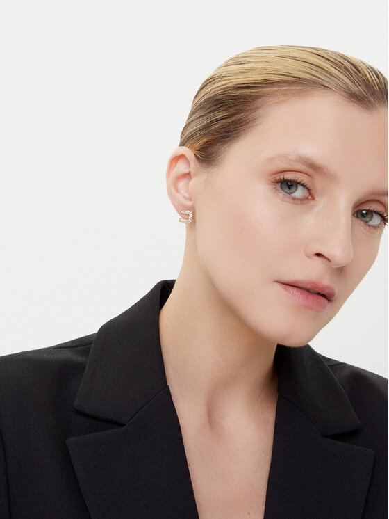 Elisabetta Franchi Elisabetta Franchi Naušnice OR-01A-56E2-V150 Zlatna