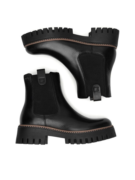 MEXX MEXX Kotníková obuv s elastickým prvkem MICP1710643W Černá