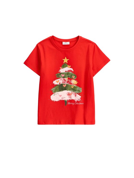 Coccodrillo Coccodrillo T-Shirt ZC6143201MER-009 Czerwony Regular Fit