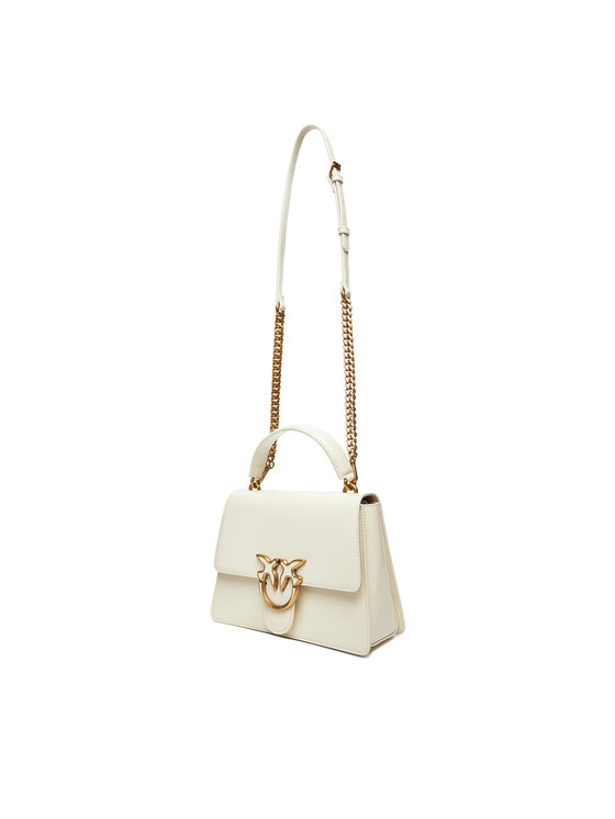 PINKO PINKO Torbica Love One Top Handle Classic Light PE 25 PLTT 100066 A1UV Bijela