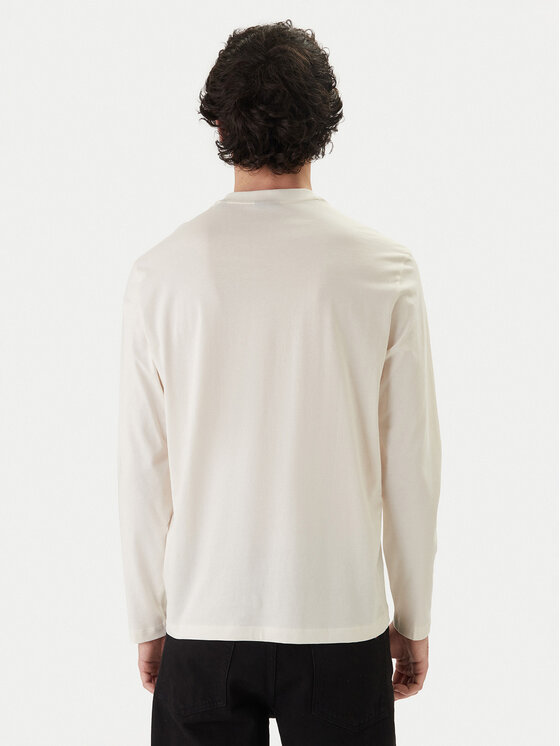 Armani Exchange Armani Exchange Longsleeve krekls XM002820 AF10356 U1074 Écru Regular Fit