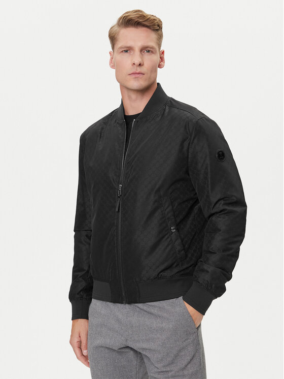 JOOP! JOOP! Bunda bomber 17 JO-330Adams 30047976 Černá Regular Fit