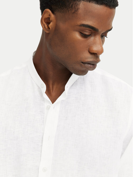 Bugatti Bugatti Camicia 9550-78900C Bianco Casual Fit