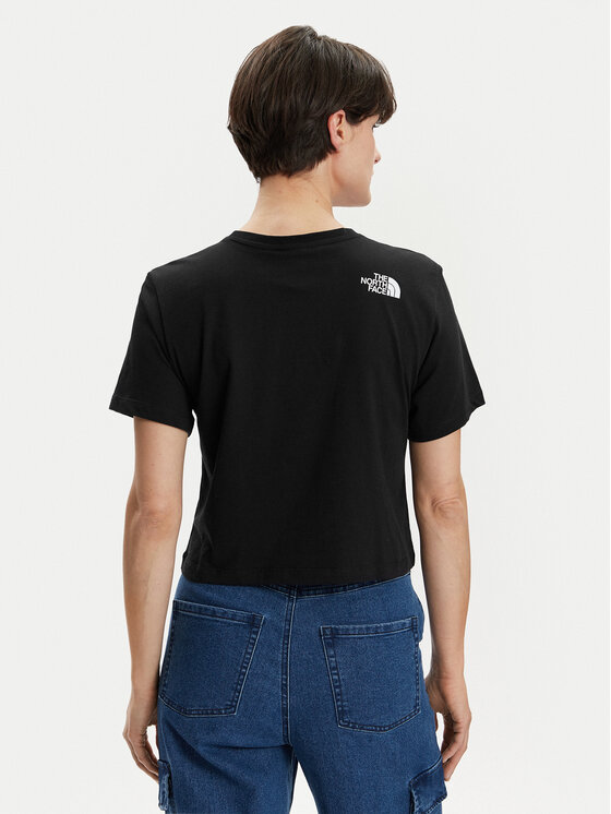 The North Face The North Face Marškinėliai Easy NF0A87NA Juoda Relaxed Fit