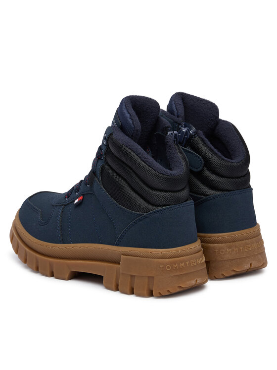 Tommy Hilfiger Tommy Hilfiger Зимни обувки T3X5-35292-0316 M Тъмносин