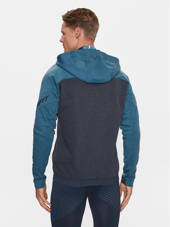 Dynafit Dynafit Bluza 24/7 Ptc Zip Hoody M 71506 Niebieski Regular Fit