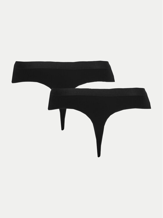 4F 4F Set di 2 perizomi 4FWMM00UPTSF026 Nero