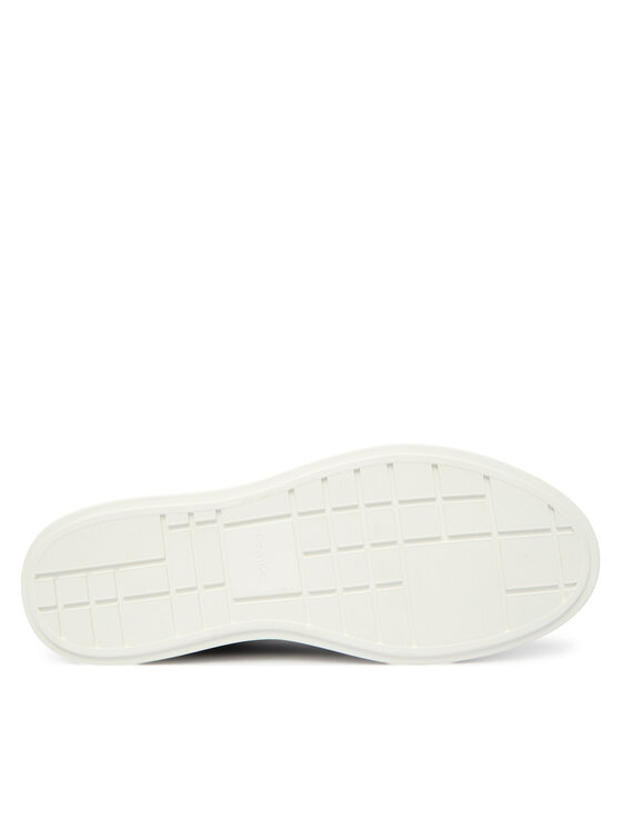Calvin Klein Calvin Klein Sneakersy Low Pro Cup Laceup Lth Moire HW0HW02845 Čierna