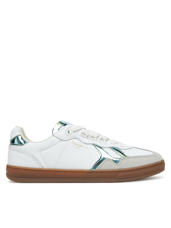 Sneakers Pepe Jeans Ball Rise W PLS00037 Alb