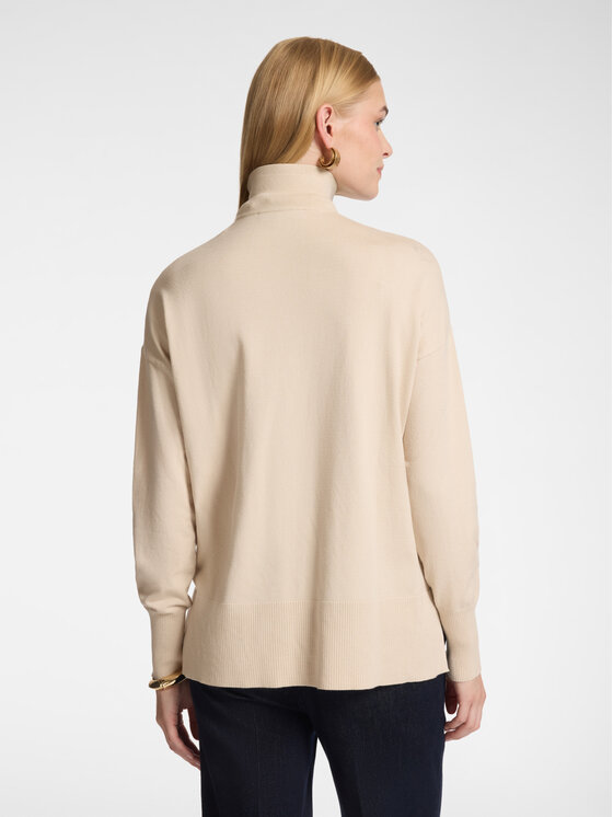 Elena Mirò Elena Mirò Maglione M038Z000799N002 Crema Regular Fit