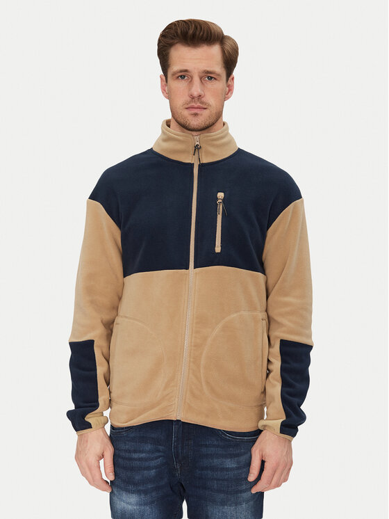 Blend Blend Felpa di pile 20717851 Beige Regular Fit