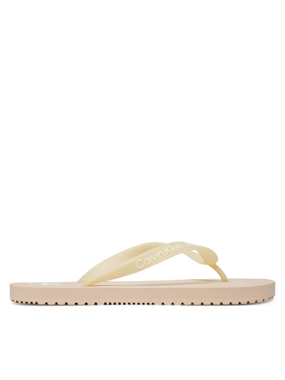 Calvin Klein Jeans Calvin Klein Jeans Flip-flops Beach Sandal Transparent Tpu YW0YW01829 Rózsaszín