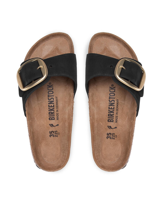 Birkenstock Birkenstock Шльопанці Madrid Big Buckle 1023373 Чорний