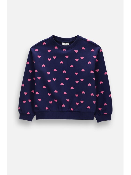 Coccodrillo Coccodrillo Bluza ZC6132101AGK-015 Granatowy Regular Fit