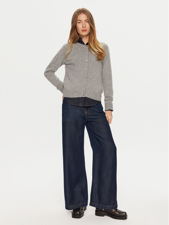 ViCOLO ViCOLO Strickjacke 22048S Grau Regular Fit