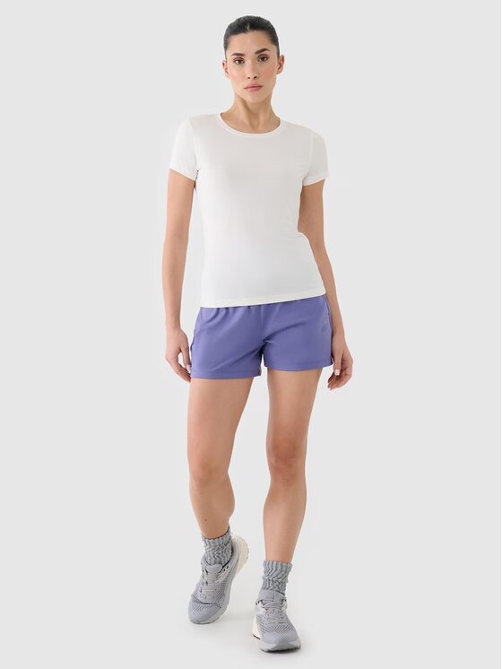 4F 4F T-shirt 4FRSS25TFTSF1235-11S Bianco Regular Fit
