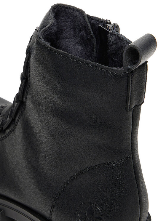 Rieker Rieker Schnürschuhe Y7150-00 Schwarz