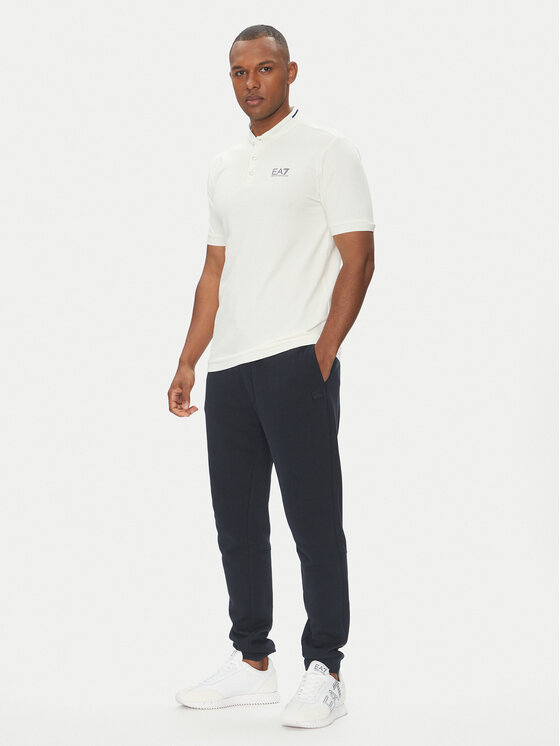 EA7 Emporio Armani EA7 Emporio Armani Polo majica 7M000183 AF13511 U0005 Bela Regular Fit