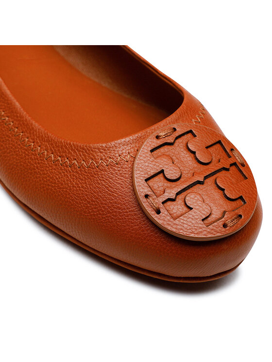 Tory Burch Baleríny Minnie Travel Ballet 137776 Hnědá | Modivo.cz