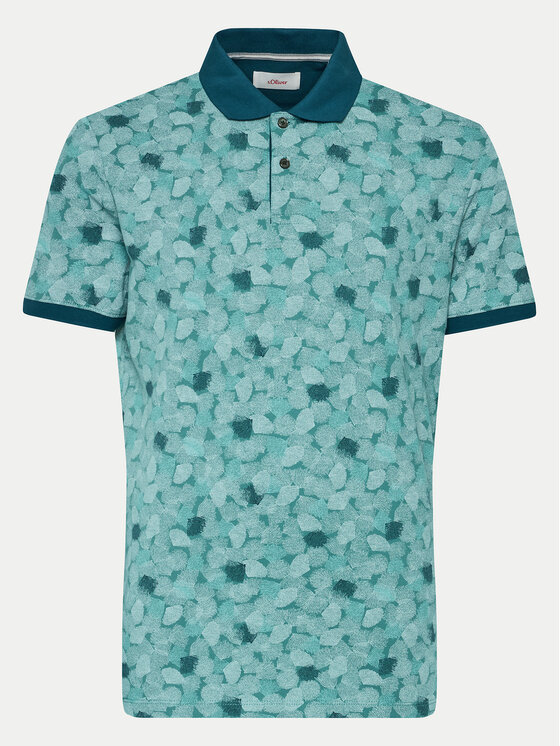 s.Oliver s.Oliver Polo marškinėliai 2143978 Mėlyna Regular Fit