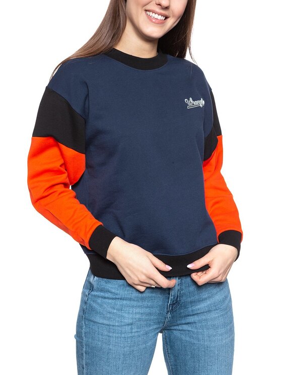 Wrangler Wrangler Felpa HIGH RIB RETRO SWEAT Multicolore Regular Fit