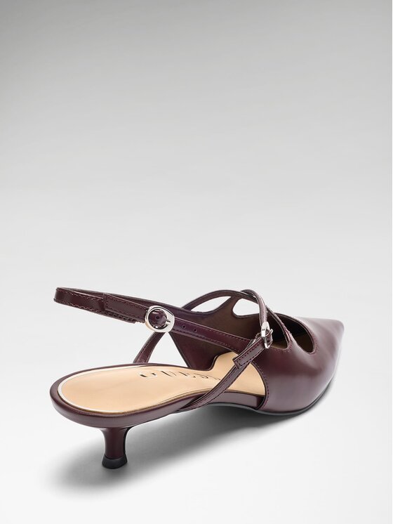 Guess Guess Szpilki 181333 Bordowy