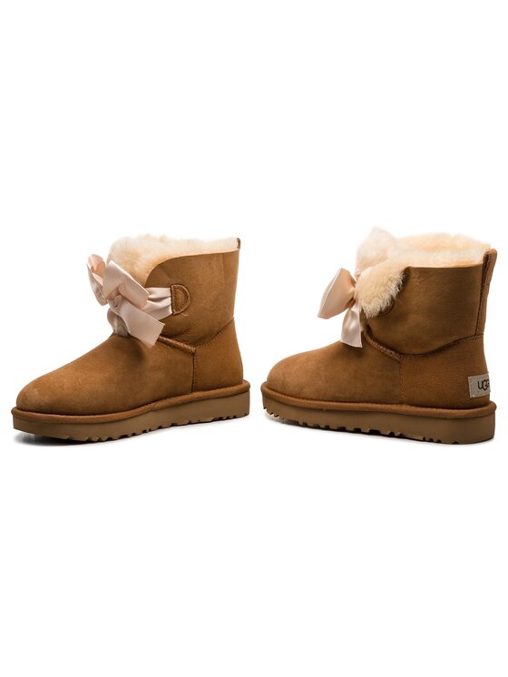 Ugg Ugg Čizme za snijeg W Gita Bow Mini 1098360 Smeđa