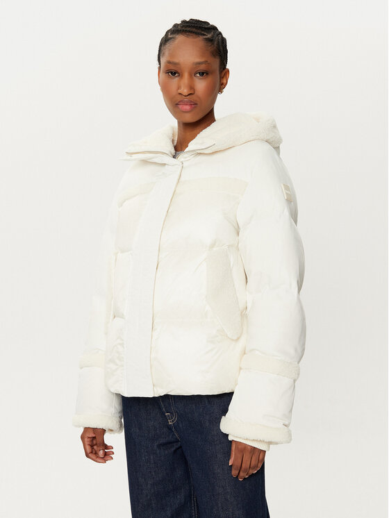 BOSS BOSS Kurtka puchowa Pimira 50524479 Écru Regular Fit