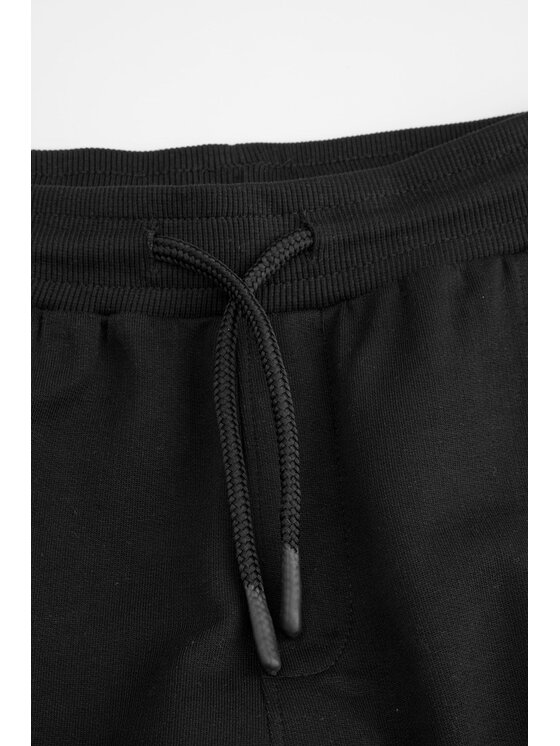 Coccodrillo Coccodrillo Szorty materiałowe WC6120503HBJ-021 Czarny Regular Fit