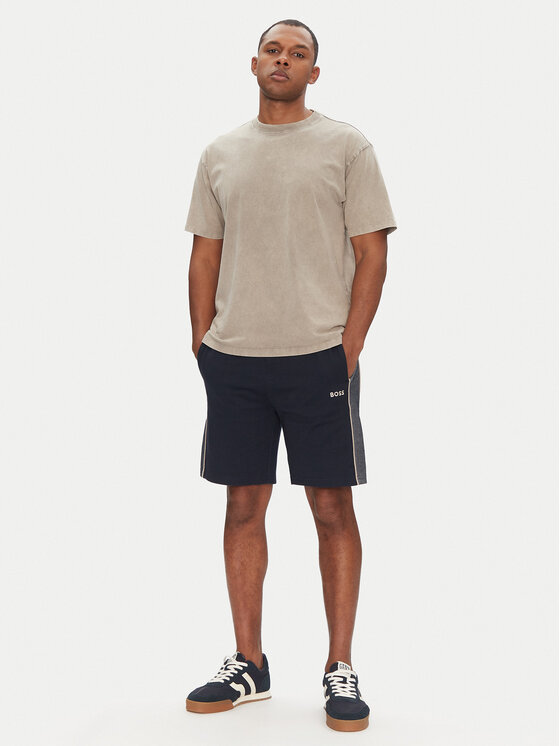 BOSS BOSS Športové kraťasy Tracksuit Short 50540752 Tmavomodrá Regular Fit